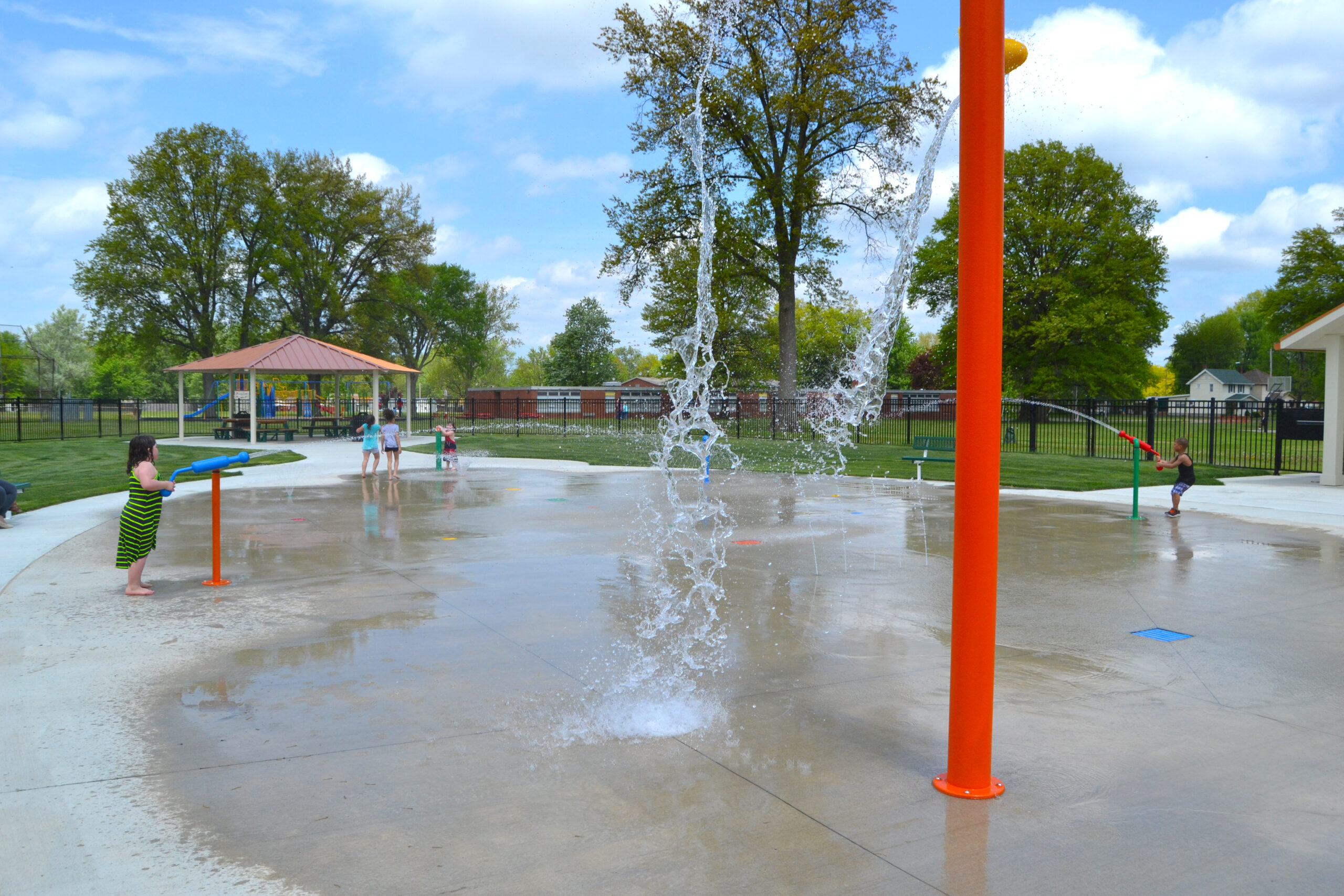 AQ 0118- 07 Elyria West Park Splash Pad, OH