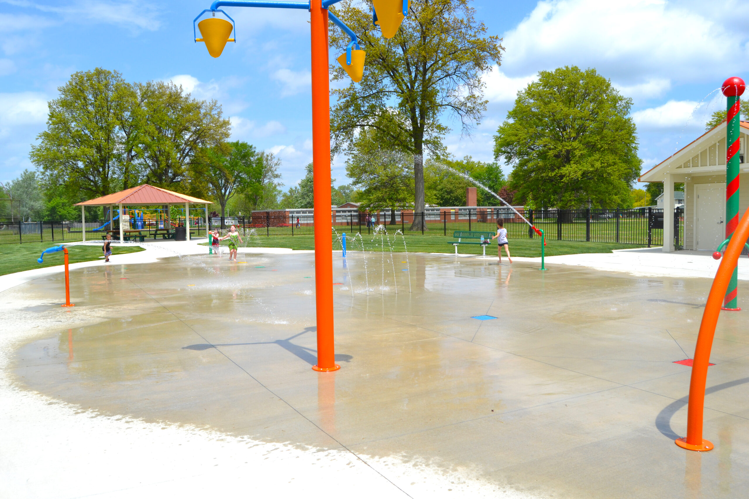AQ 0118- 08 Elyria West Park Splash Pad, OH