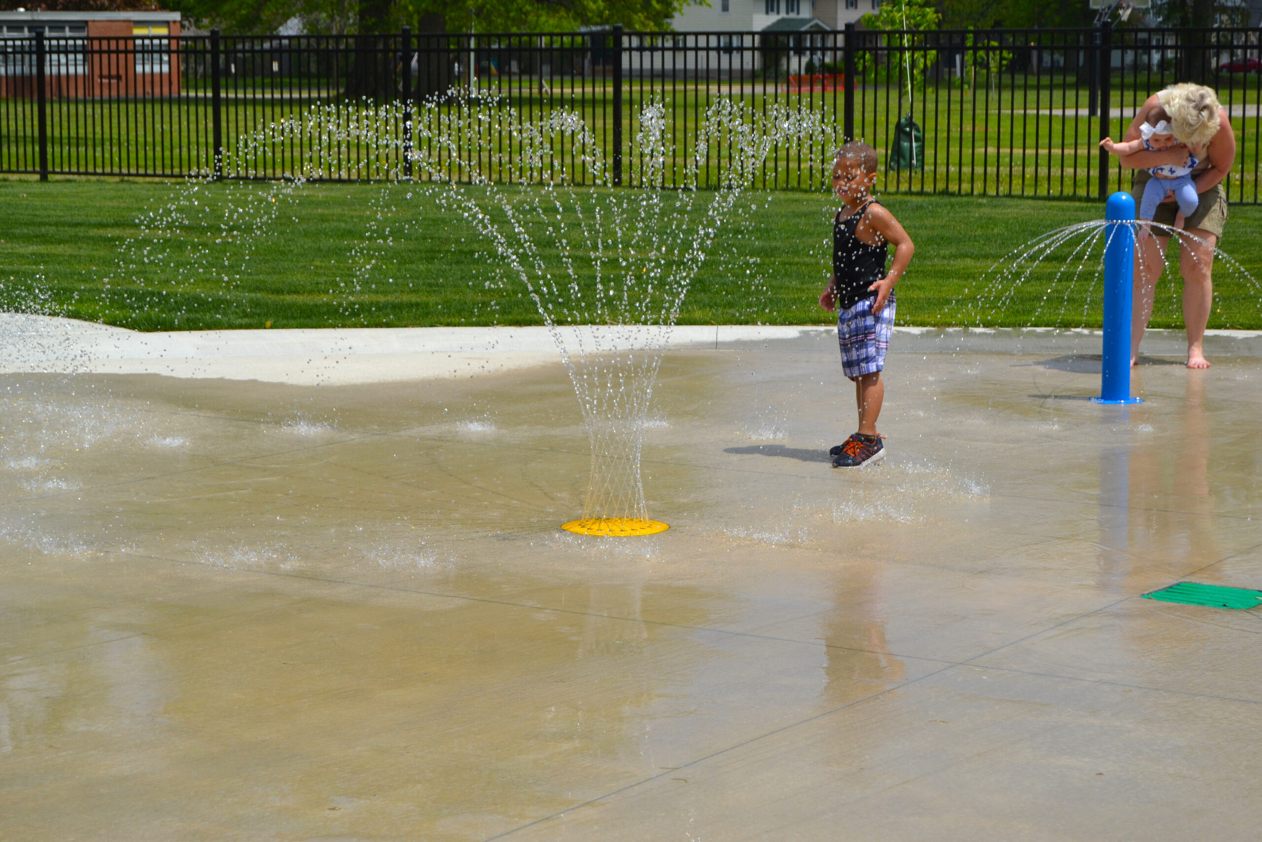 AQ 0118- 15 Elyria West Park Splash Pad, OH