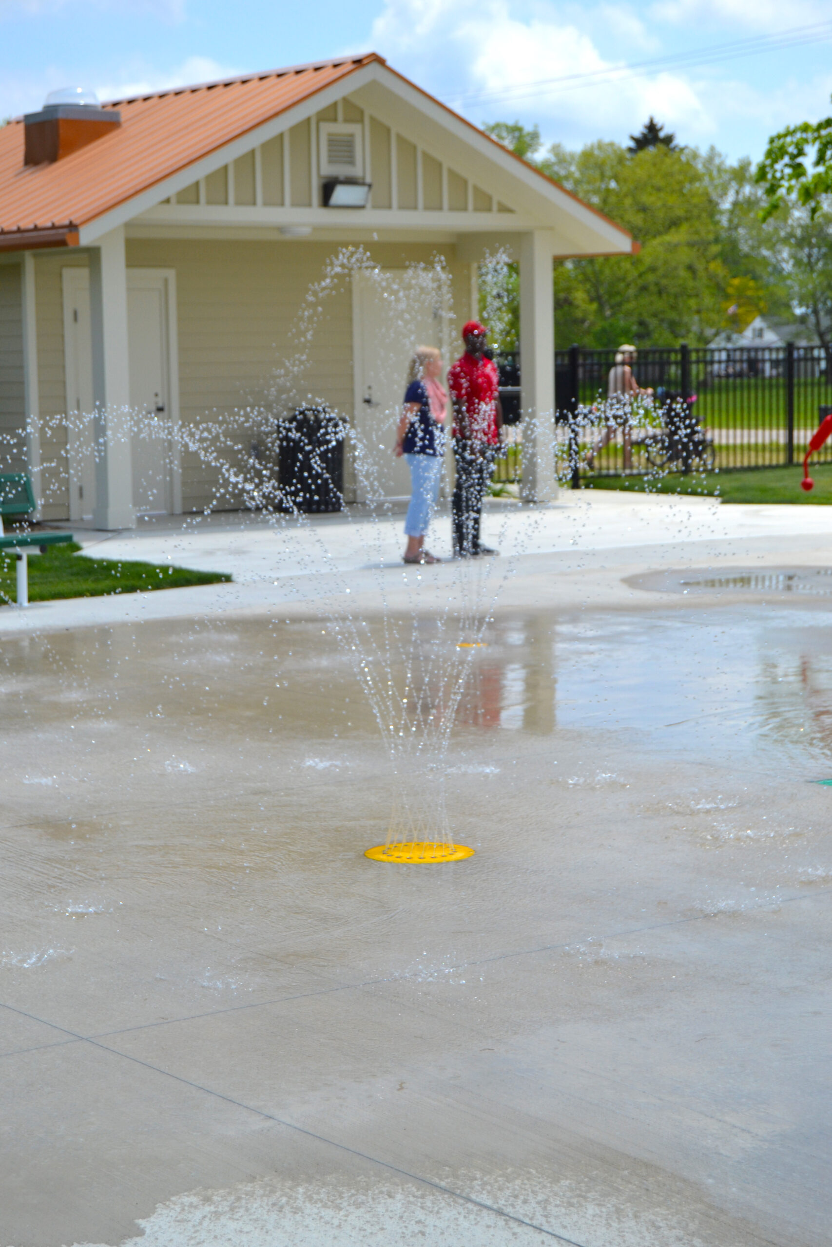 AQ 0118- 22 Elyria West Park Splash Pad, OH