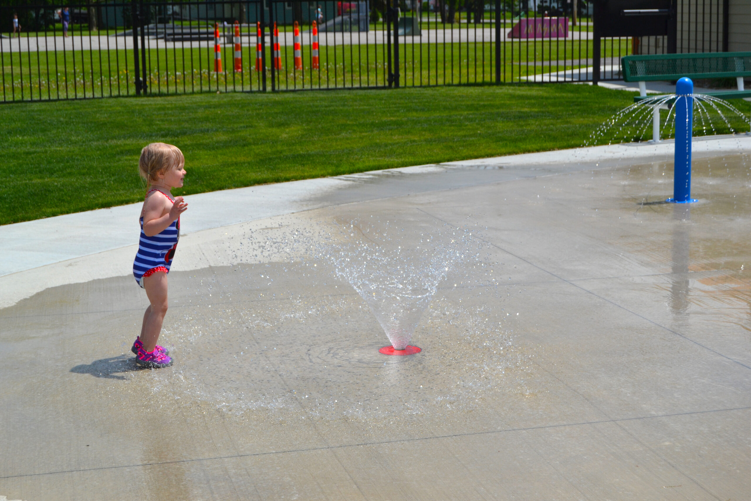 AQ 0118- 23 Elyria West Park Splash Pad, OH
