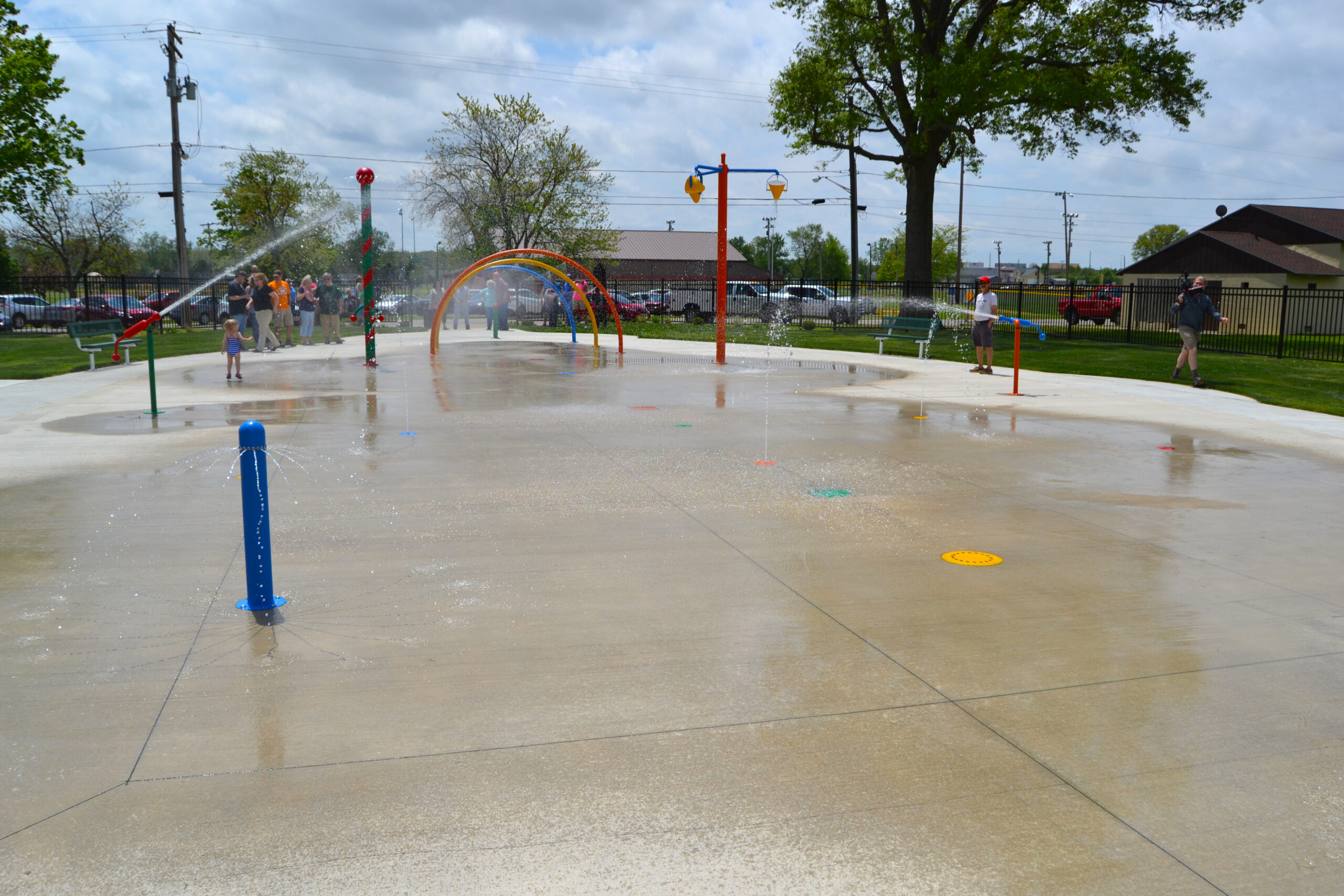 AQ 0118- 29 Elyria West Park Splash Pad, OH