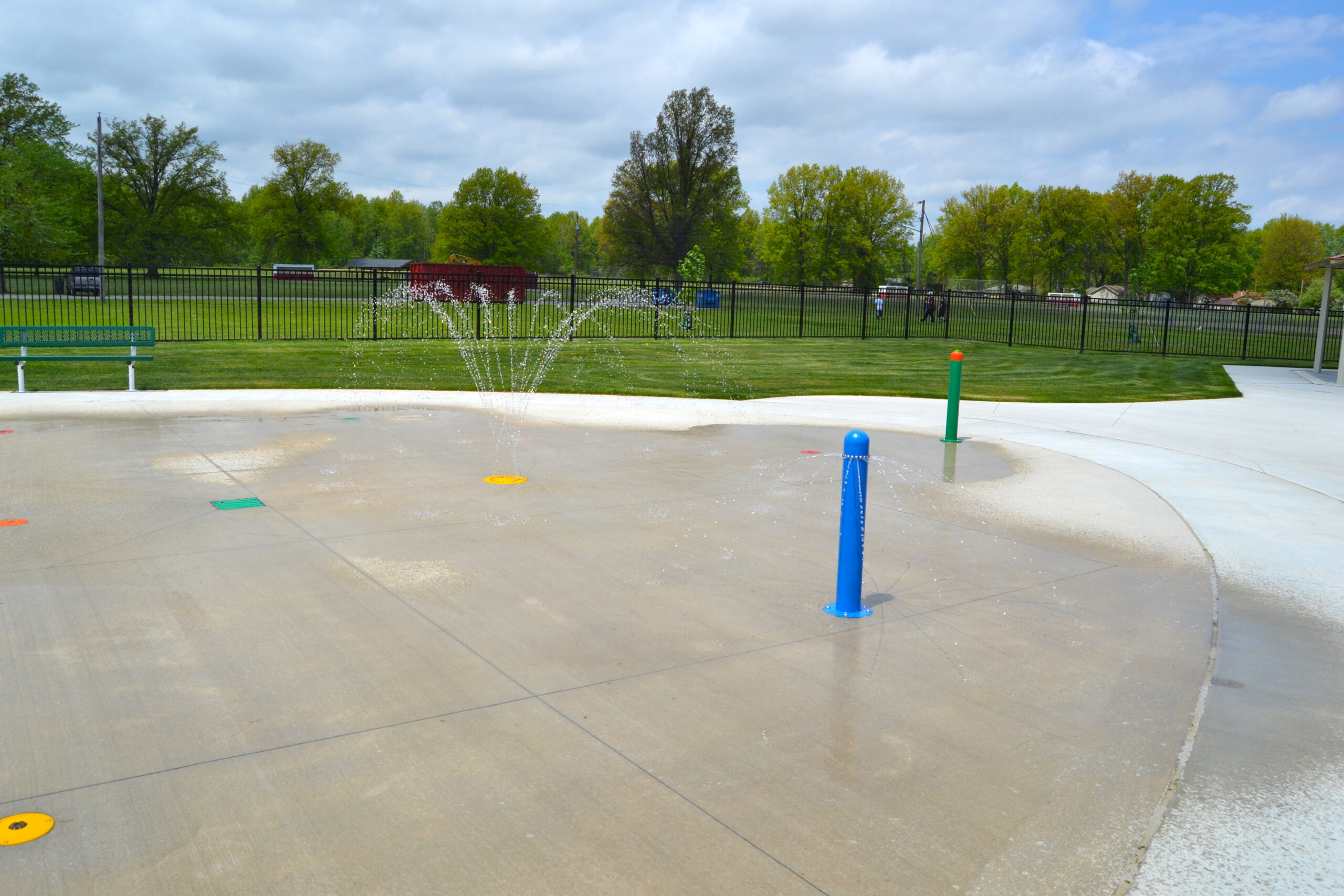 AQ 0118- 30 Elyria West Park Splash Pad, OH