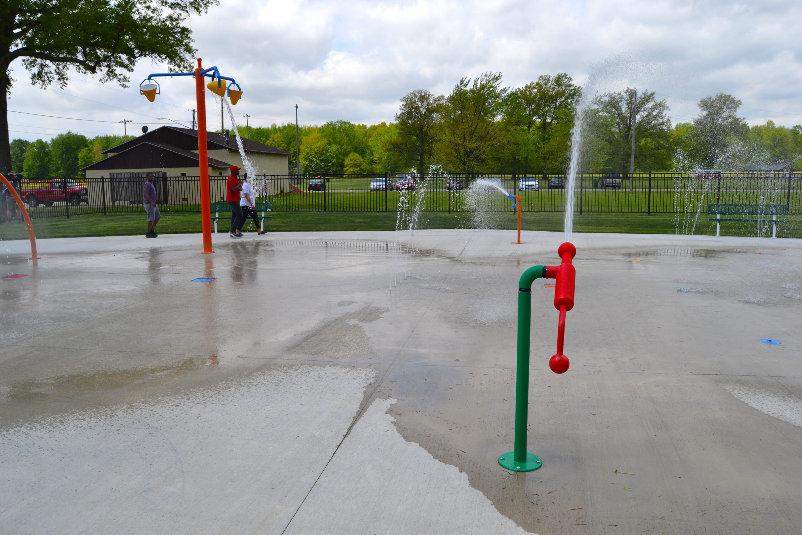 AQ 0118- 31 Elyria West Park Splash Pad, OH