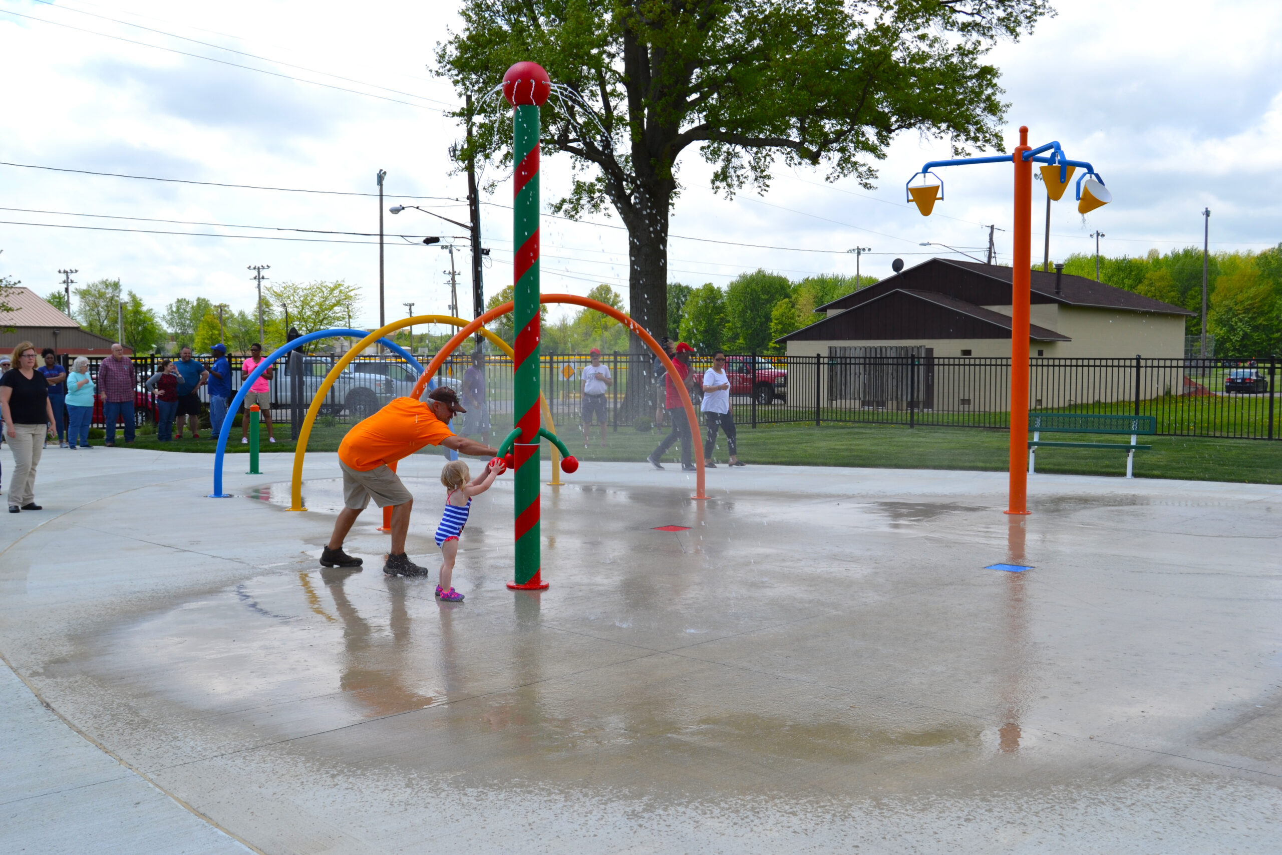 AQ 0118- 33 Elyria West Park Splash Pad, OH