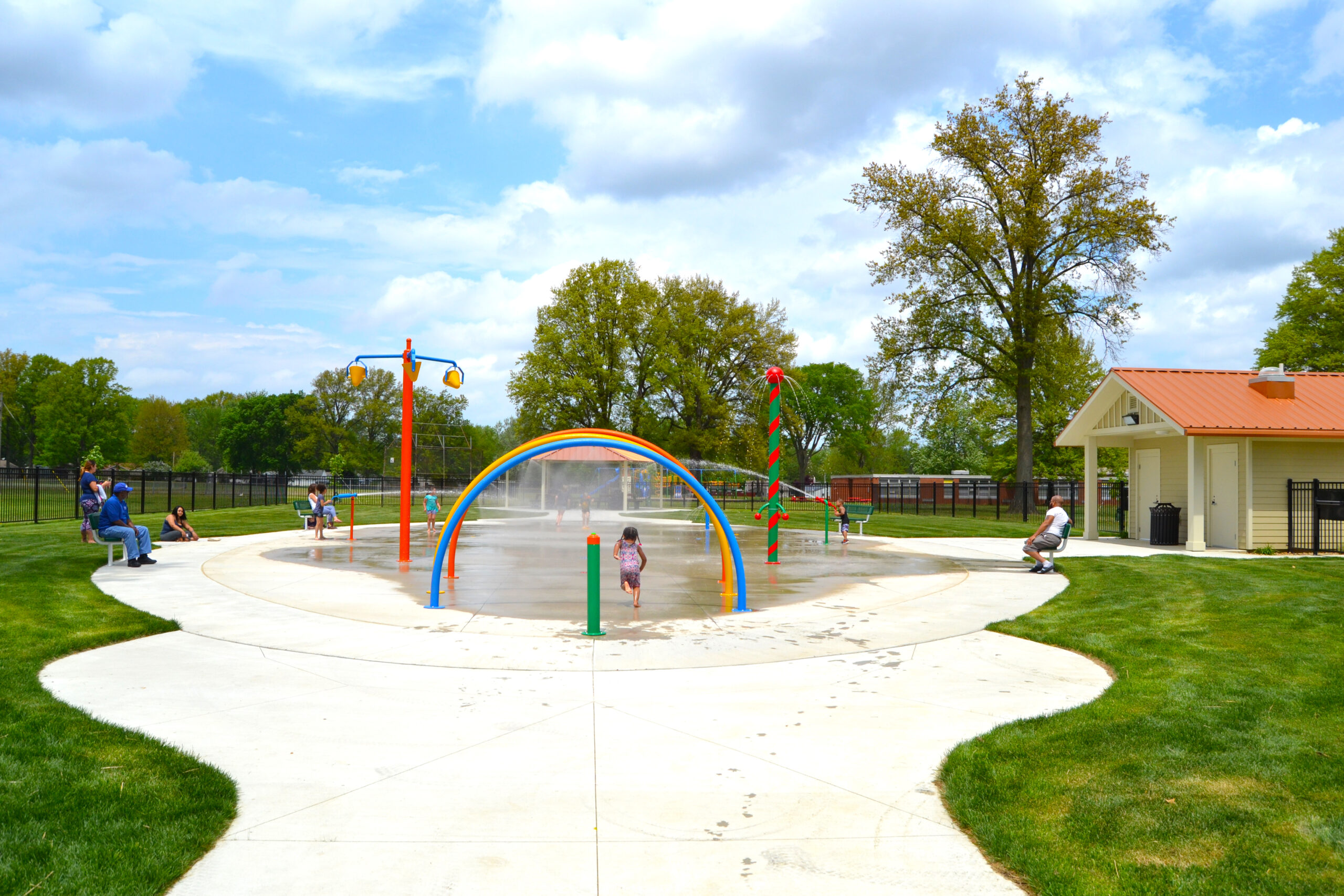 AQ 0118- 50 Elyria West Park Splash Pad, OH