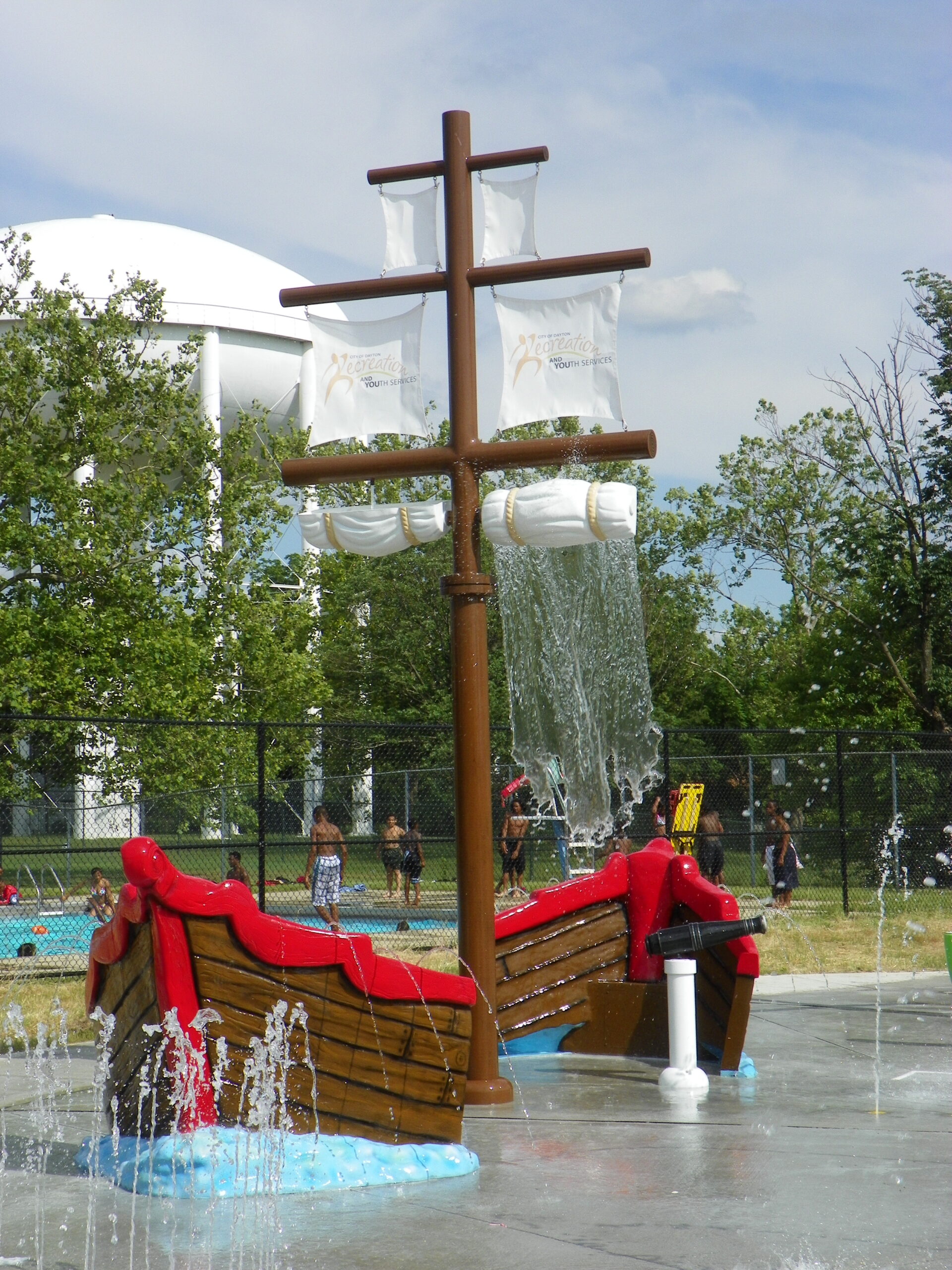 AQ 0090-03 Fairview Commons Sprayground, Dayton, OH