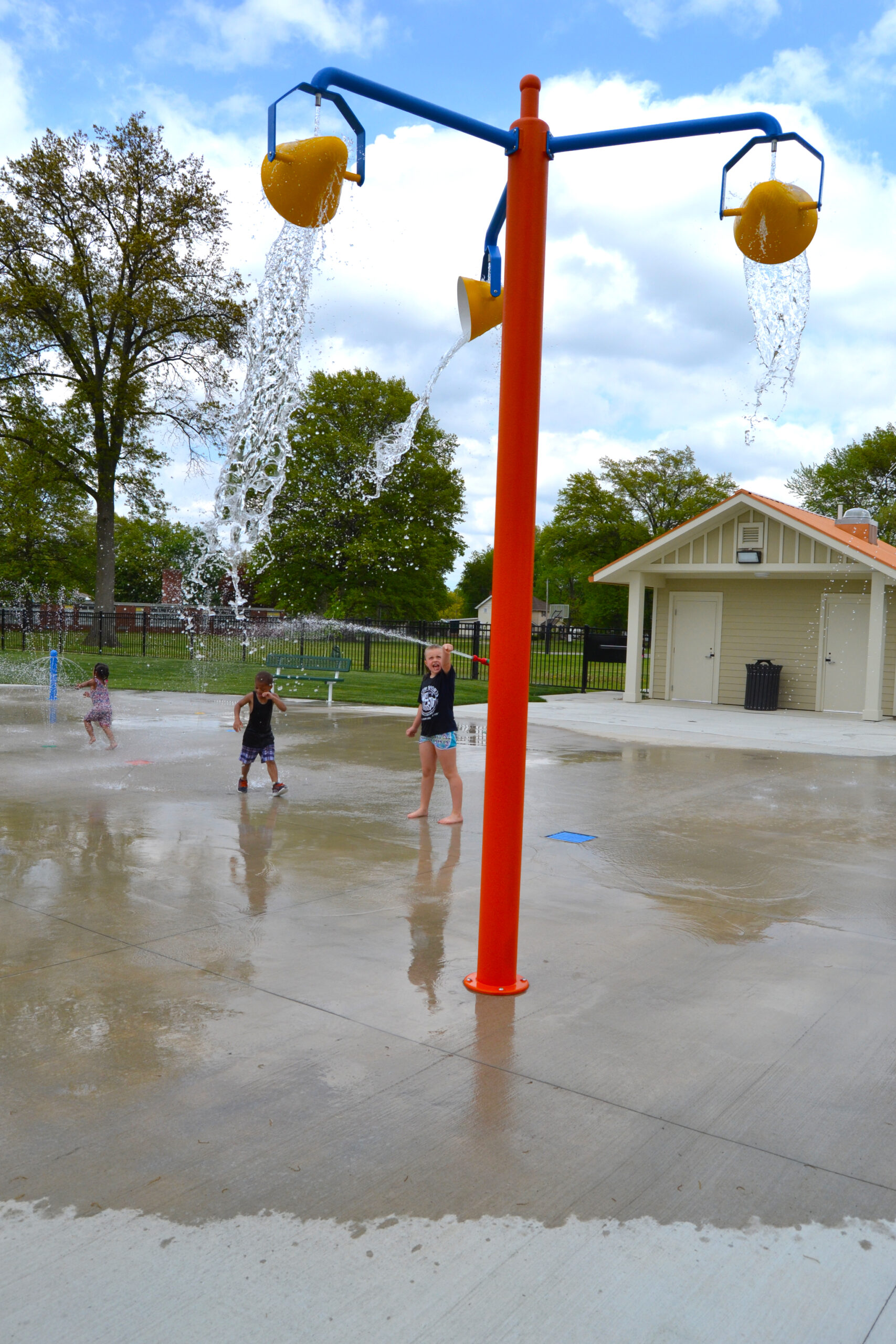 AQ 0118- 01 Elyria West Park Splash Pad, OH