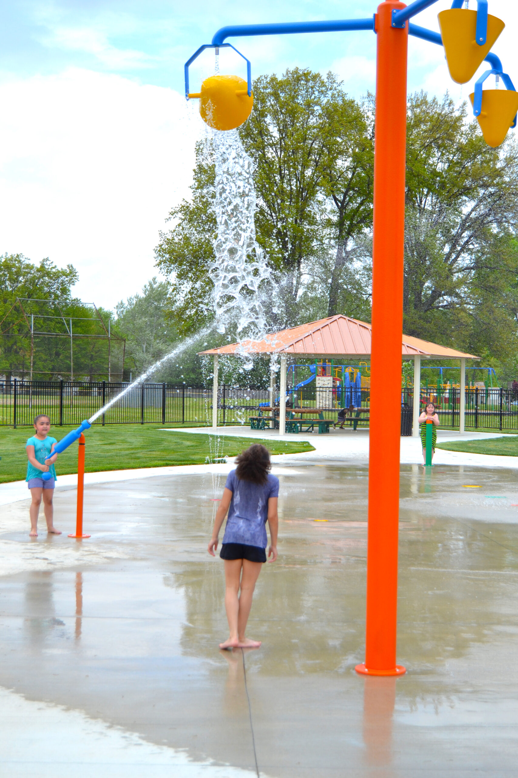 AQ 0118- 04 Elyria West Park Splash Pad, OH