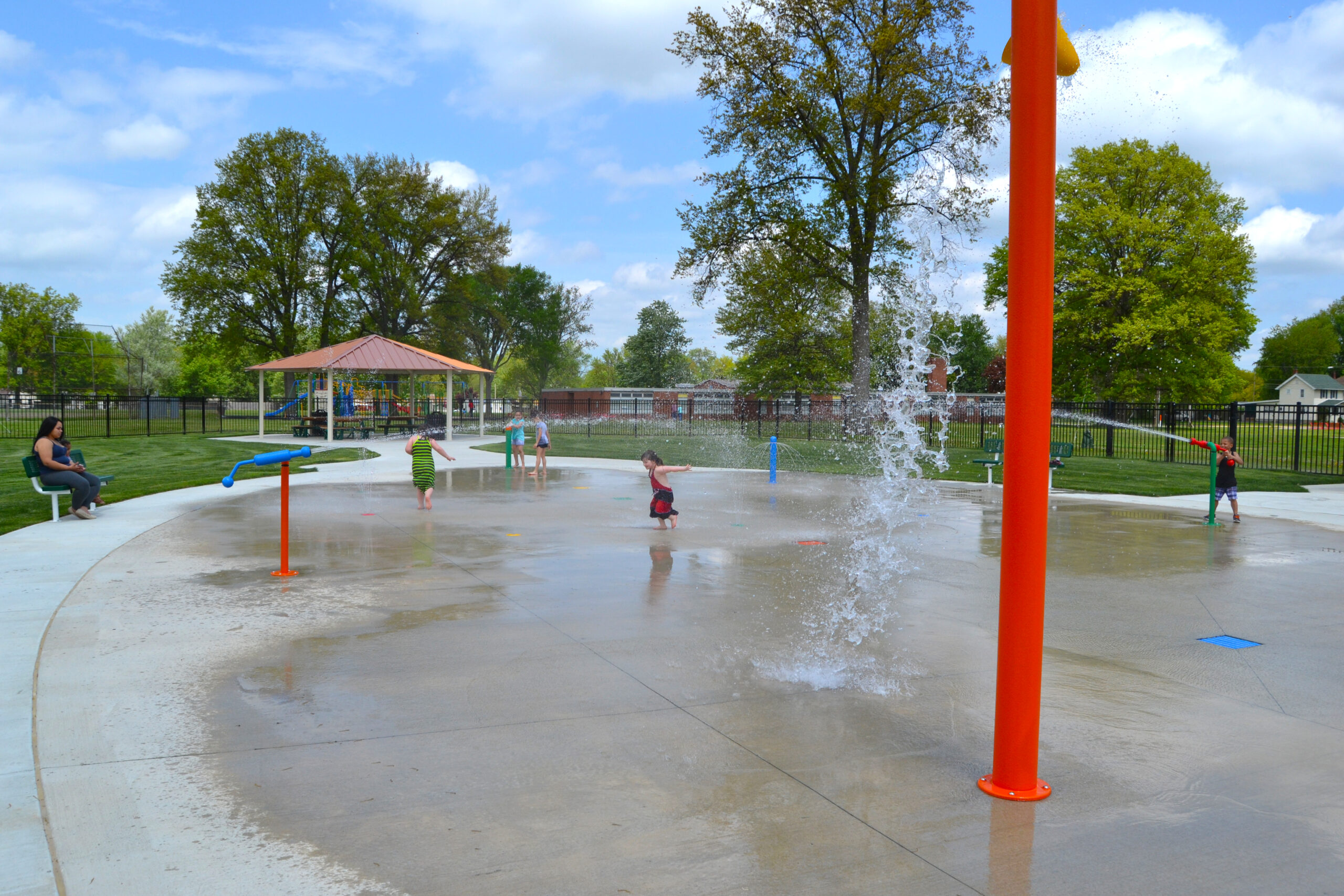 AQ 0118- 06 Elyria West Park Splash Pad, OH