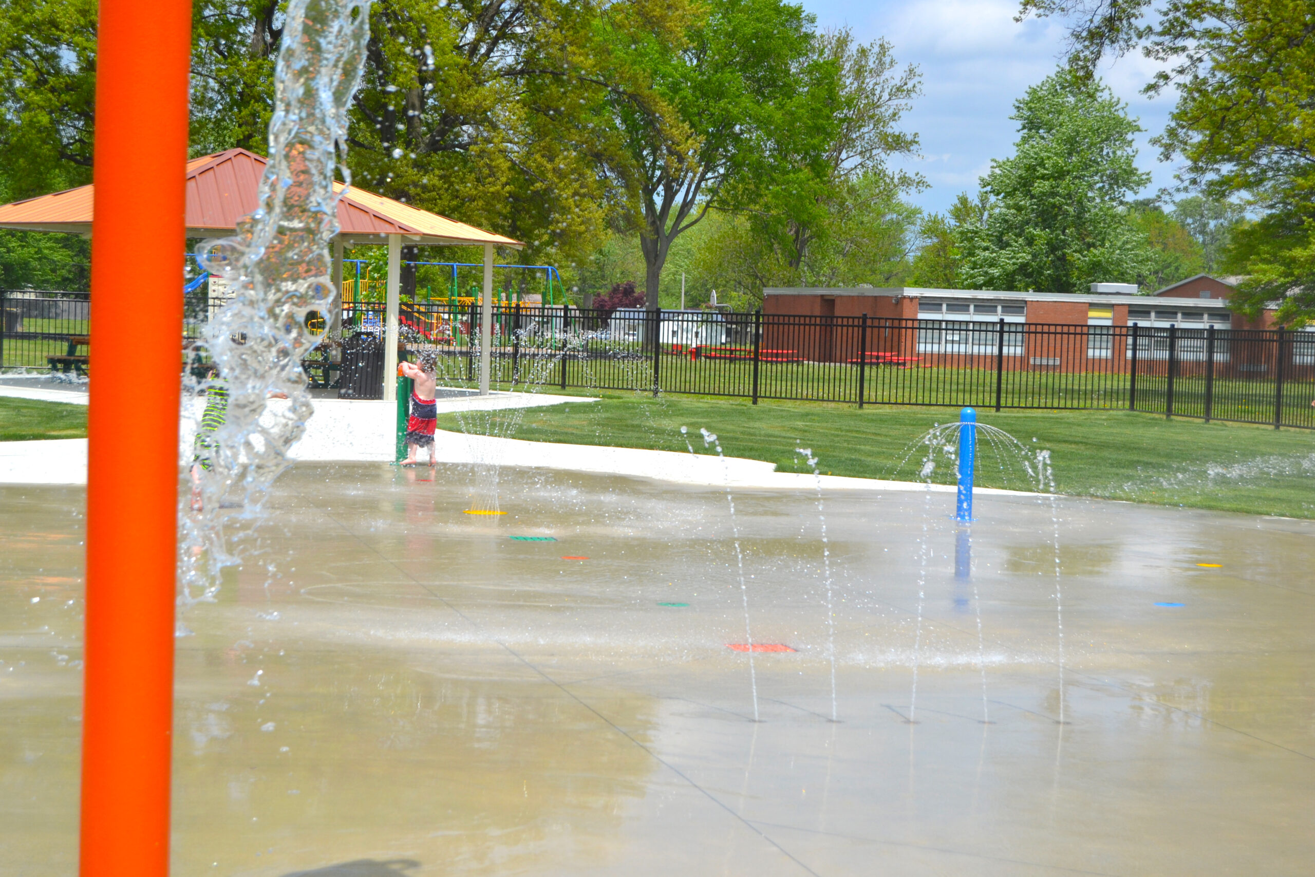 AQ 0118- 09 Elyria West Park Splash Pad, OH