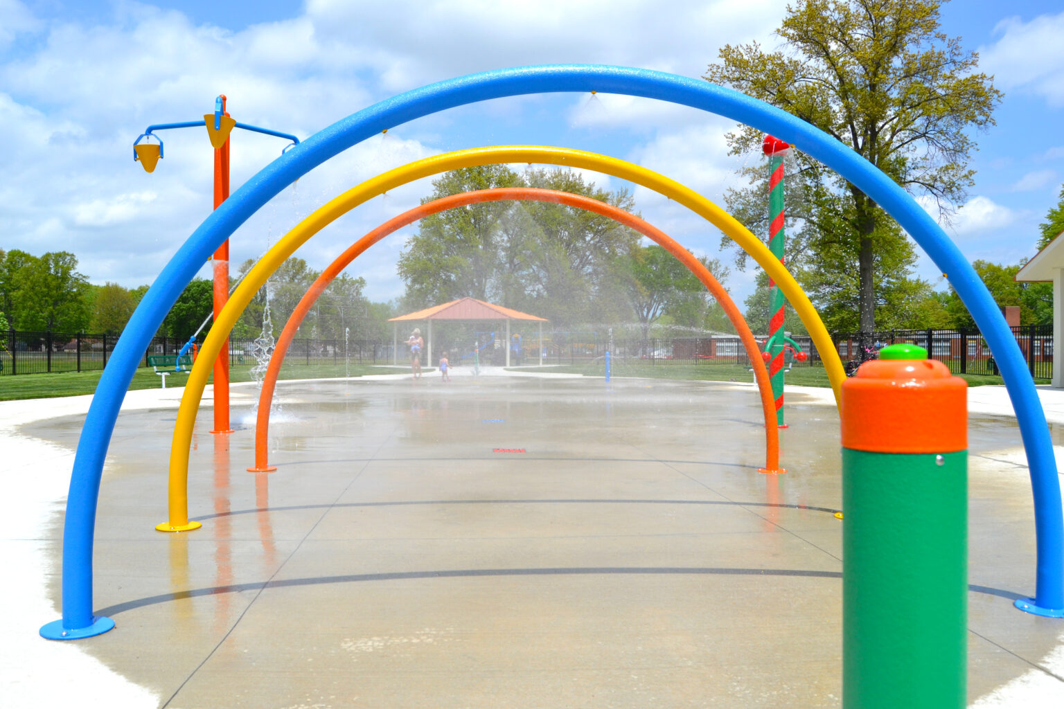 AQ 0118- 14 Elyria West Park Splash Pad, OH