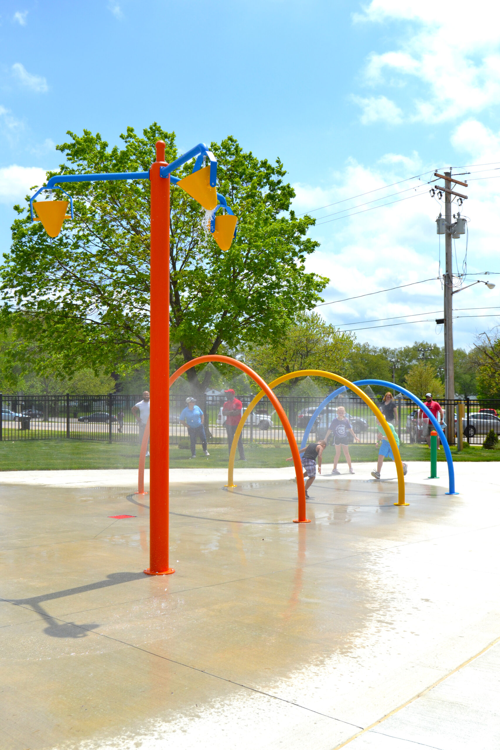 AQ 0118- 16 Elyria West Park Splash Pad, OH