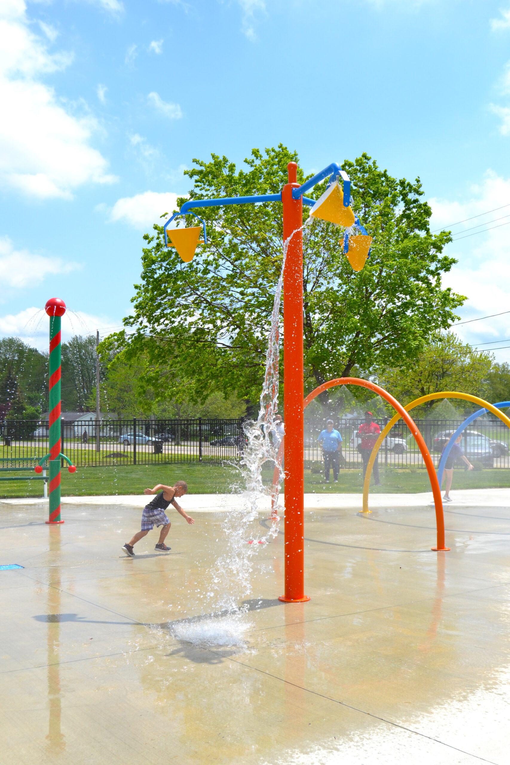 AQ 0118- 17 Elyria West Park Splash Pad, OH