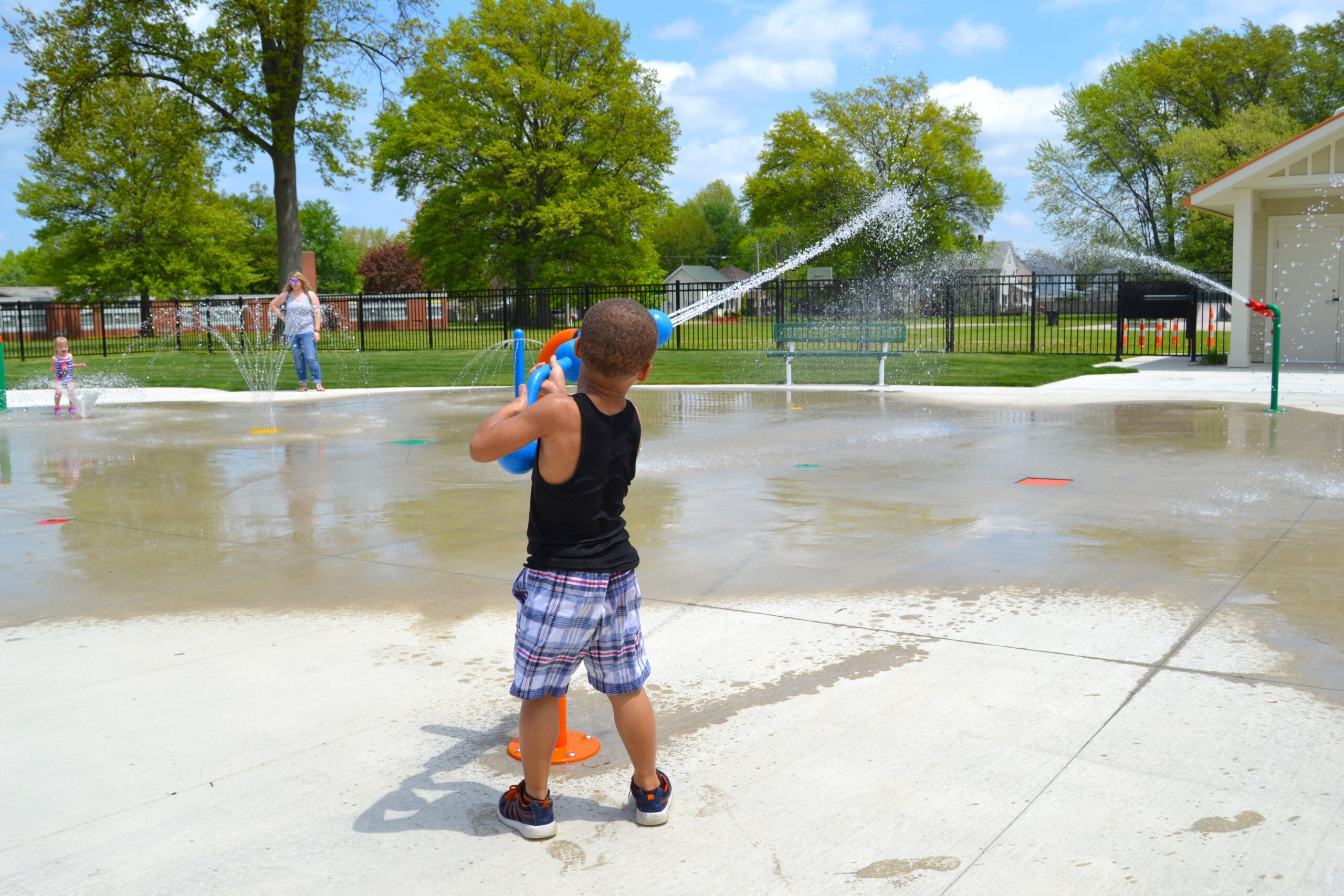 AQ 0118- 19 Elyria West Park Splash Pad, OH