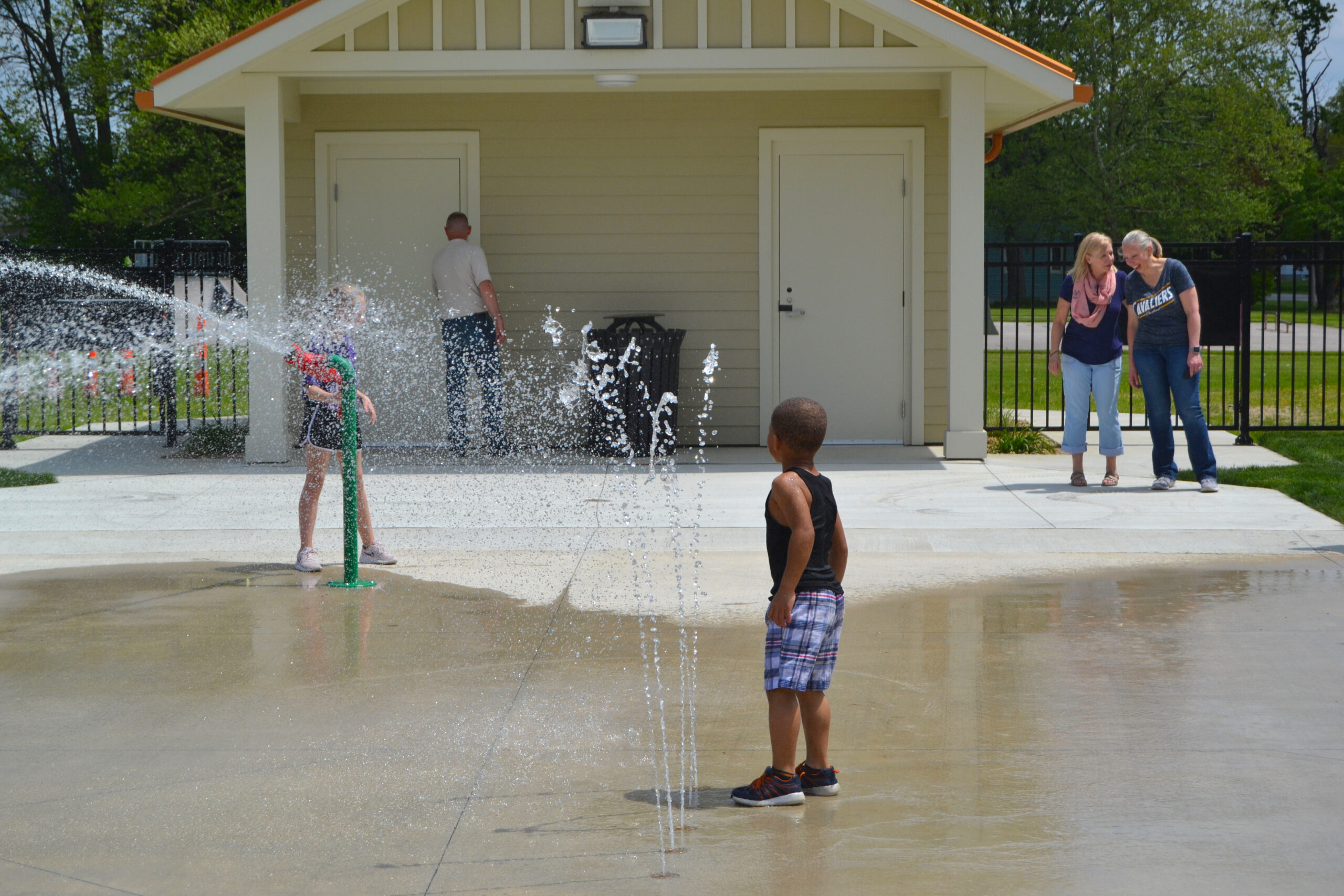 AQ 0118- 20 Elyria West Park Splash Pad, OH