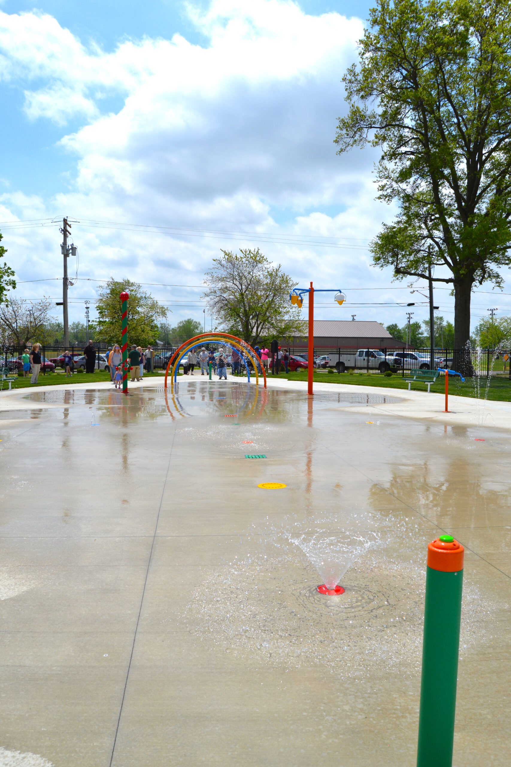AQ 0118- 27 Elyria West Park Splash Pad, OH