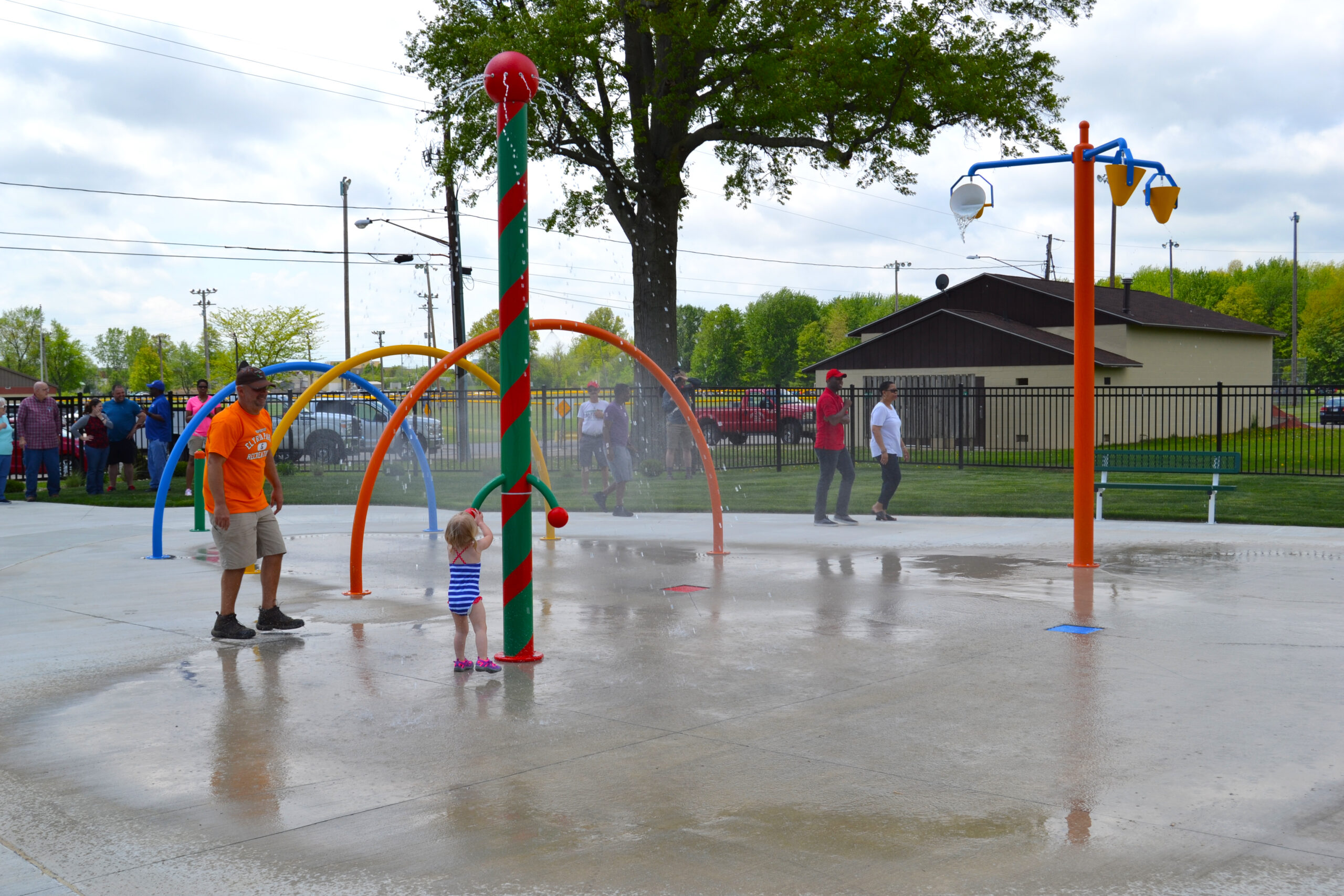AQ 0118- 32 Elyria West Park Splash Pad, OH