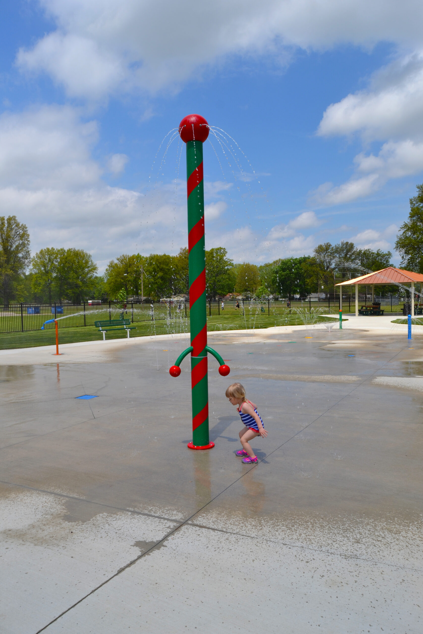 AQ 0118- 34 Elyria West Park Splash Pad, OH