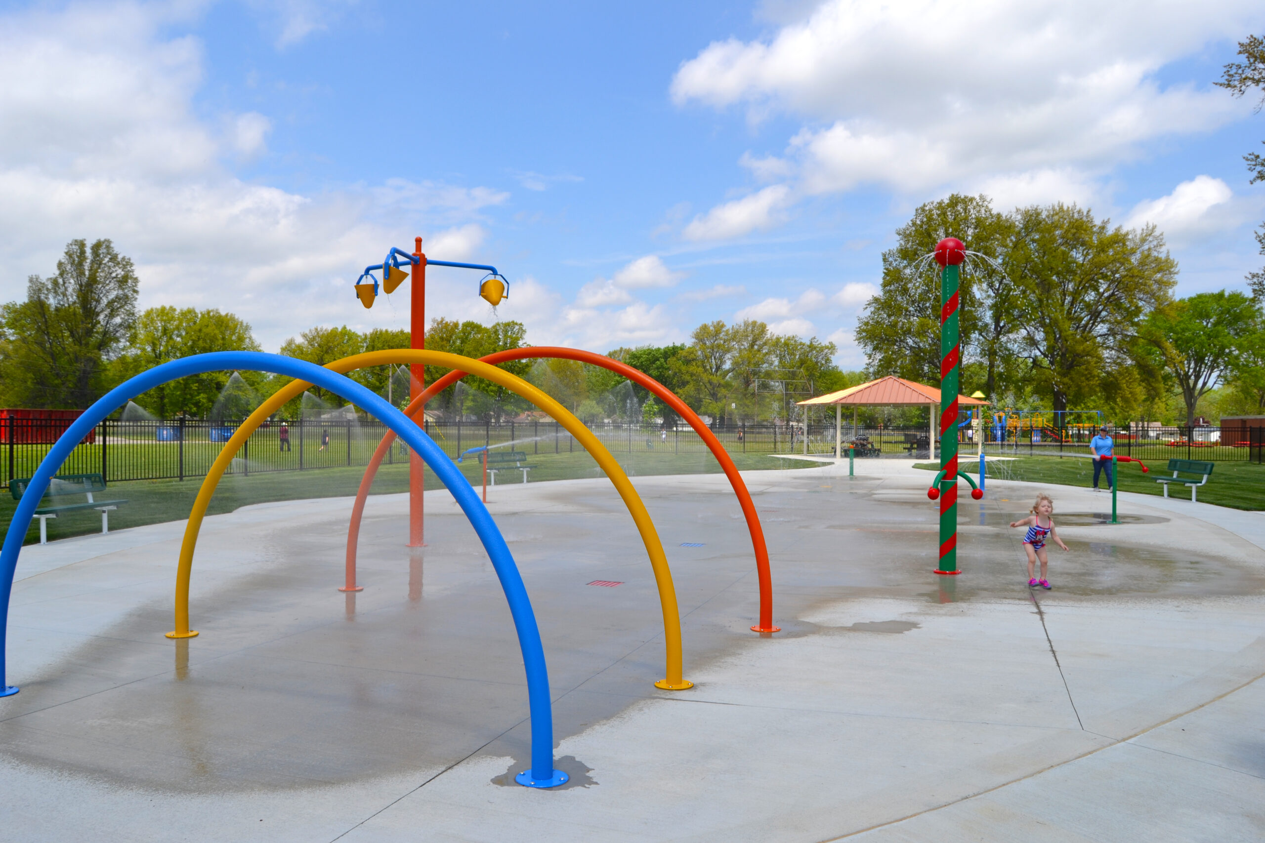 AQ 0118- 35 Elyria West Park Splash Pad, OH