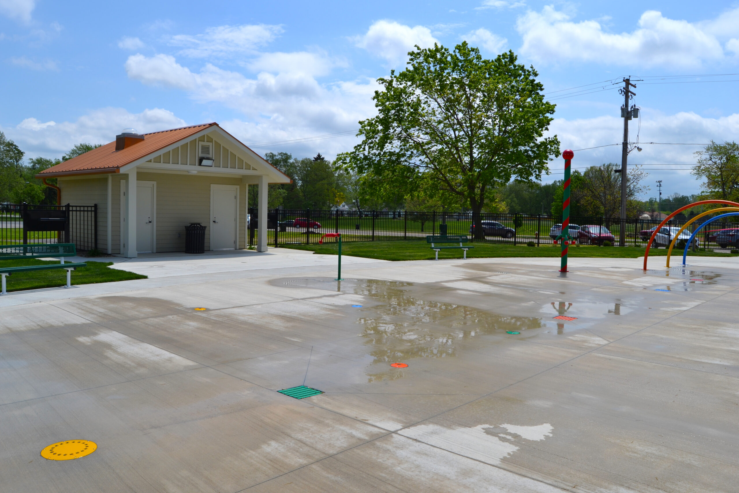 AQ 0118- 38 Elyria West Park Splash Pad, OH