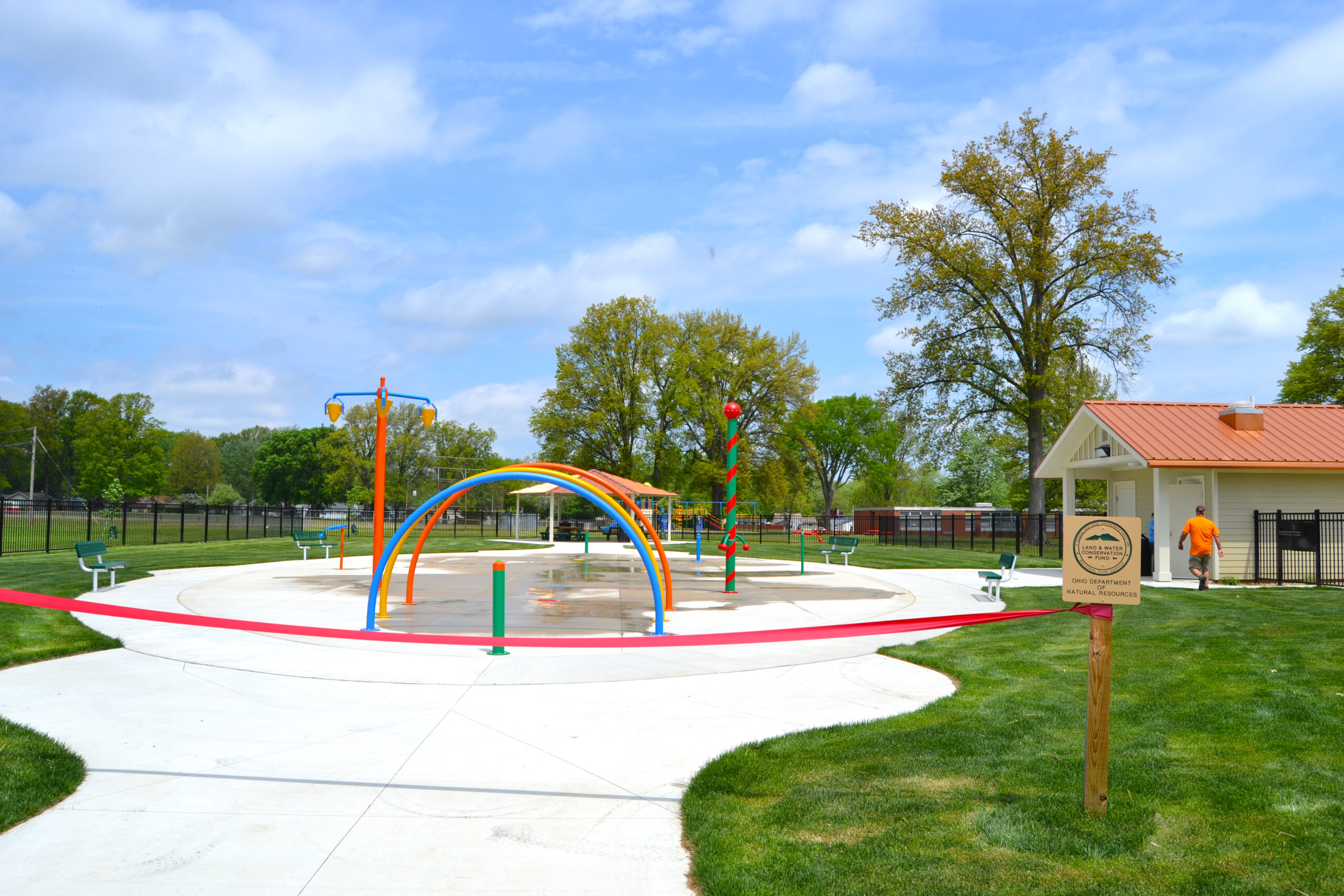 AQ 0118- 46 Elyria West Park Splash Pad, OH
