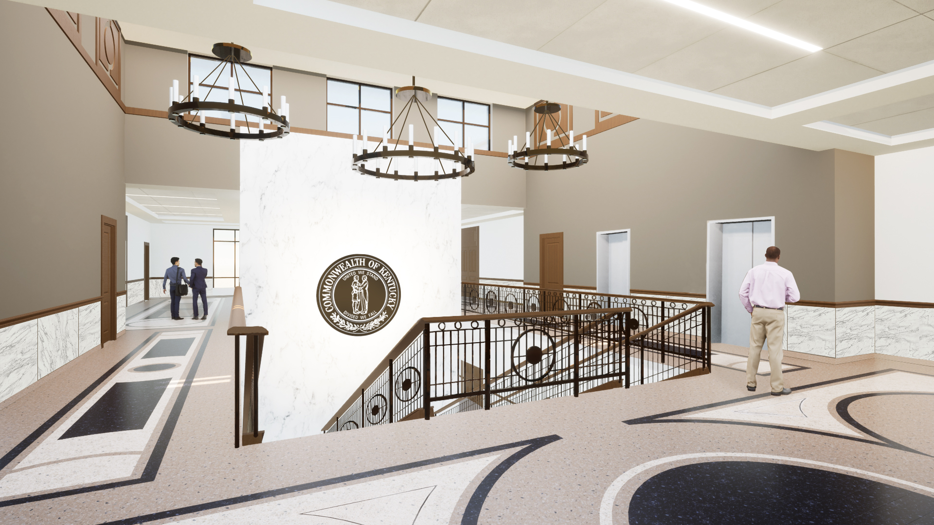 2nd floor lobby
