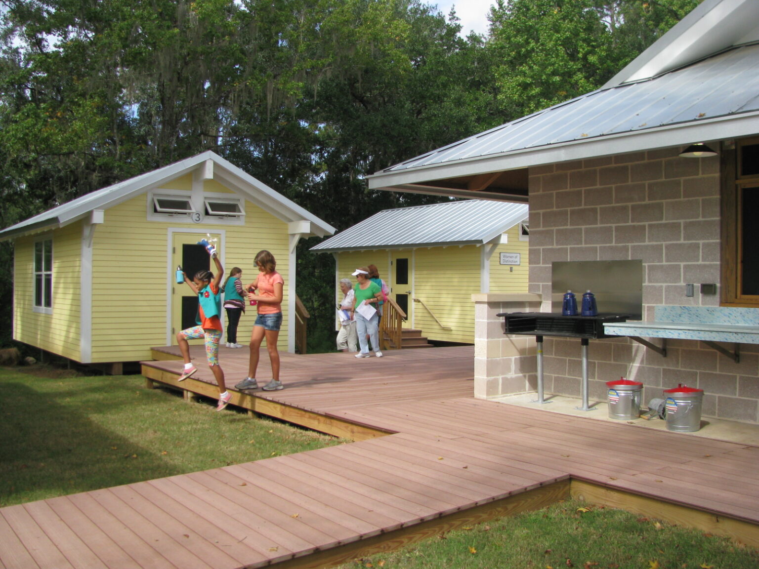 CMP 0001-016 North Fork Girl Scout Camp fishing