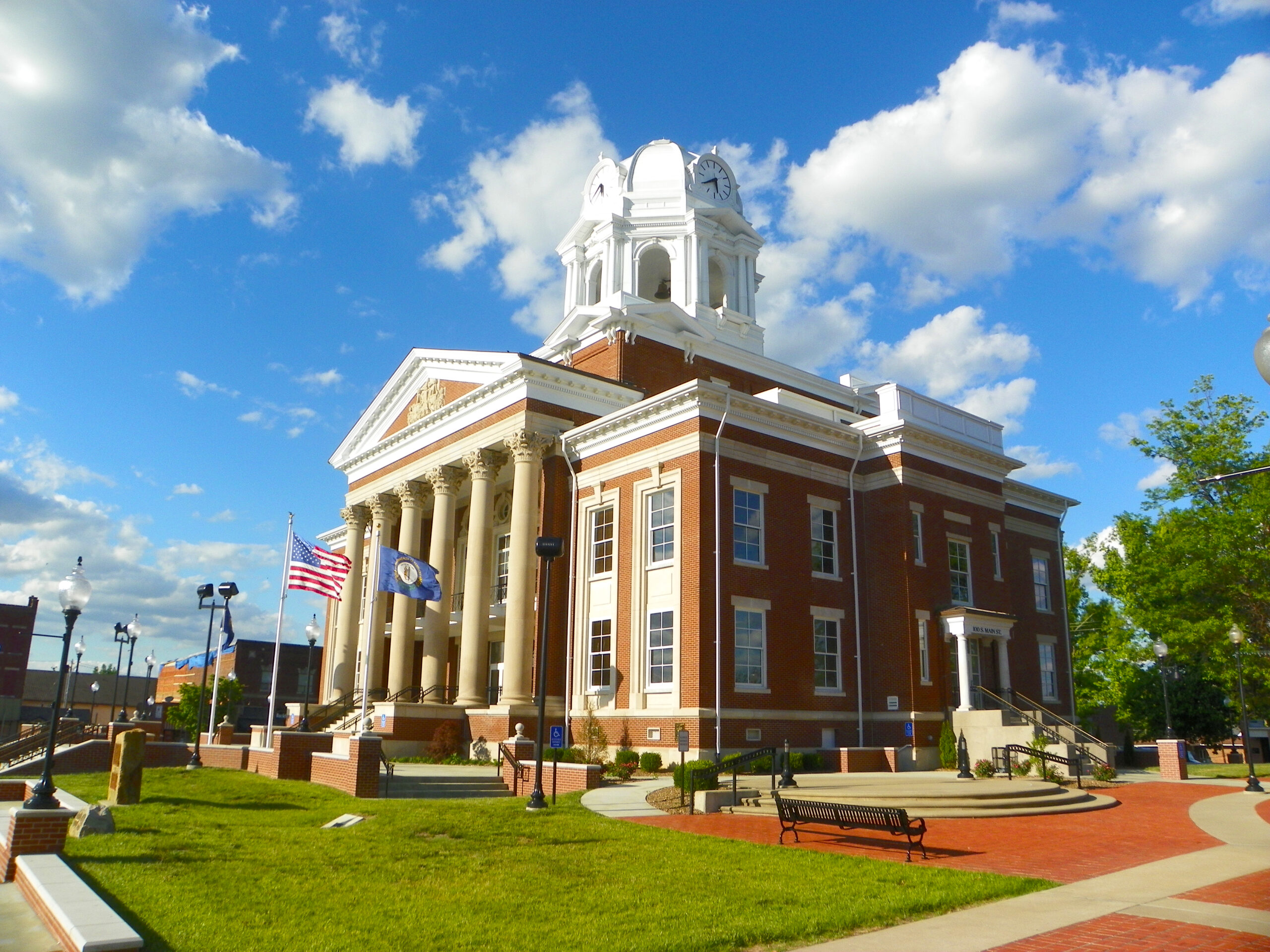 CRT 0010-35 Muhlenburg Co. Courthouse, Greendale KY