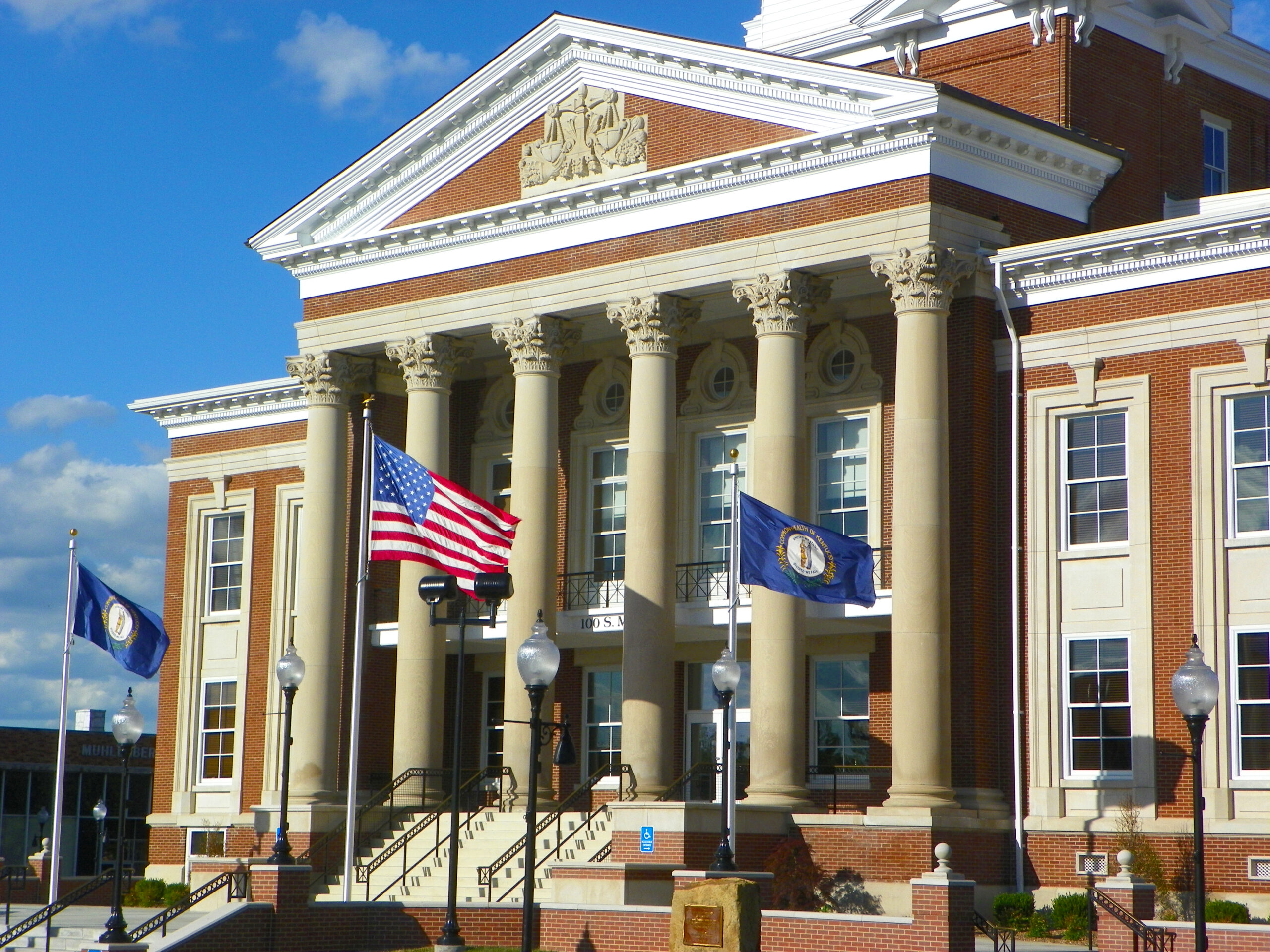 CRT 0010-46 Muhlenburg Co. Courthouse, Greendale KY
