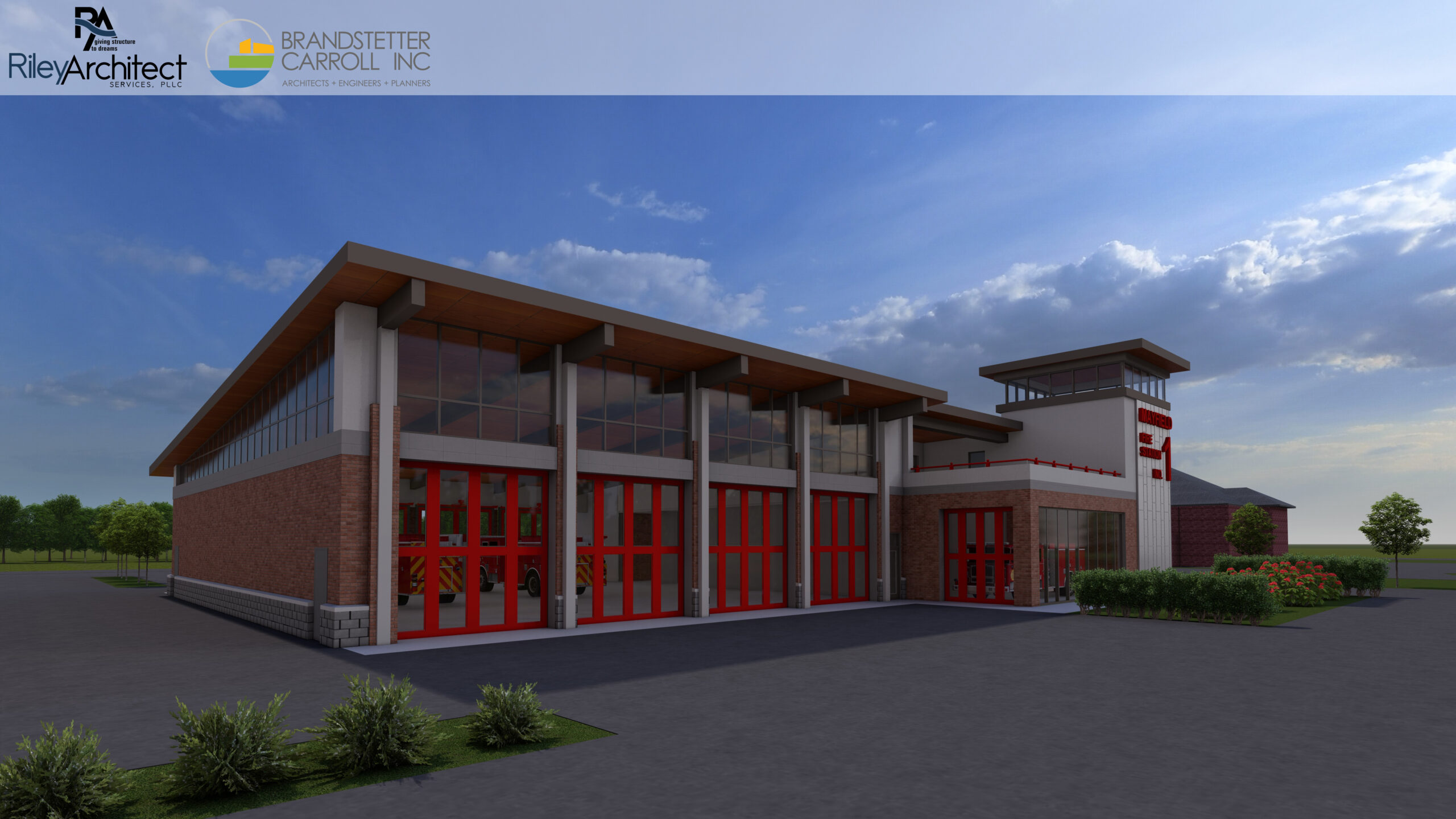 SAF 0066-01 RAS Mayfield Fire Station 1 North East View
