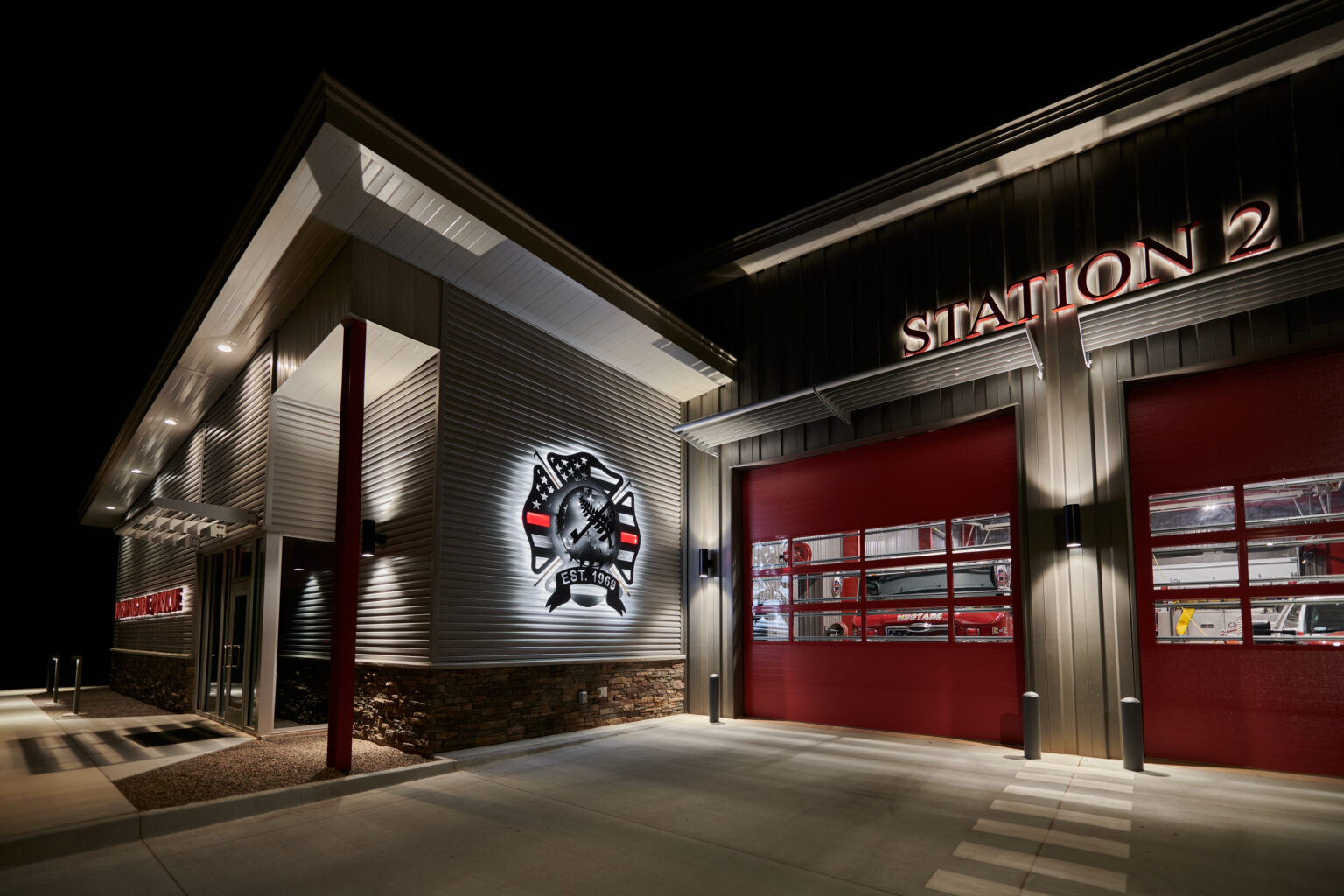 SAF 0081-92 Mustang Fire Station 2