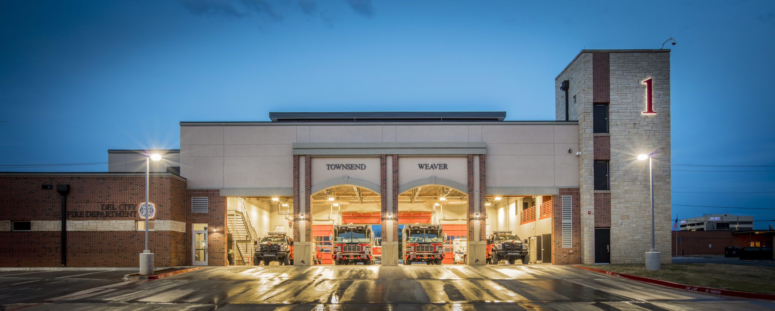 SAF 0085-89 Del City Fire Station 1, Del City, OK