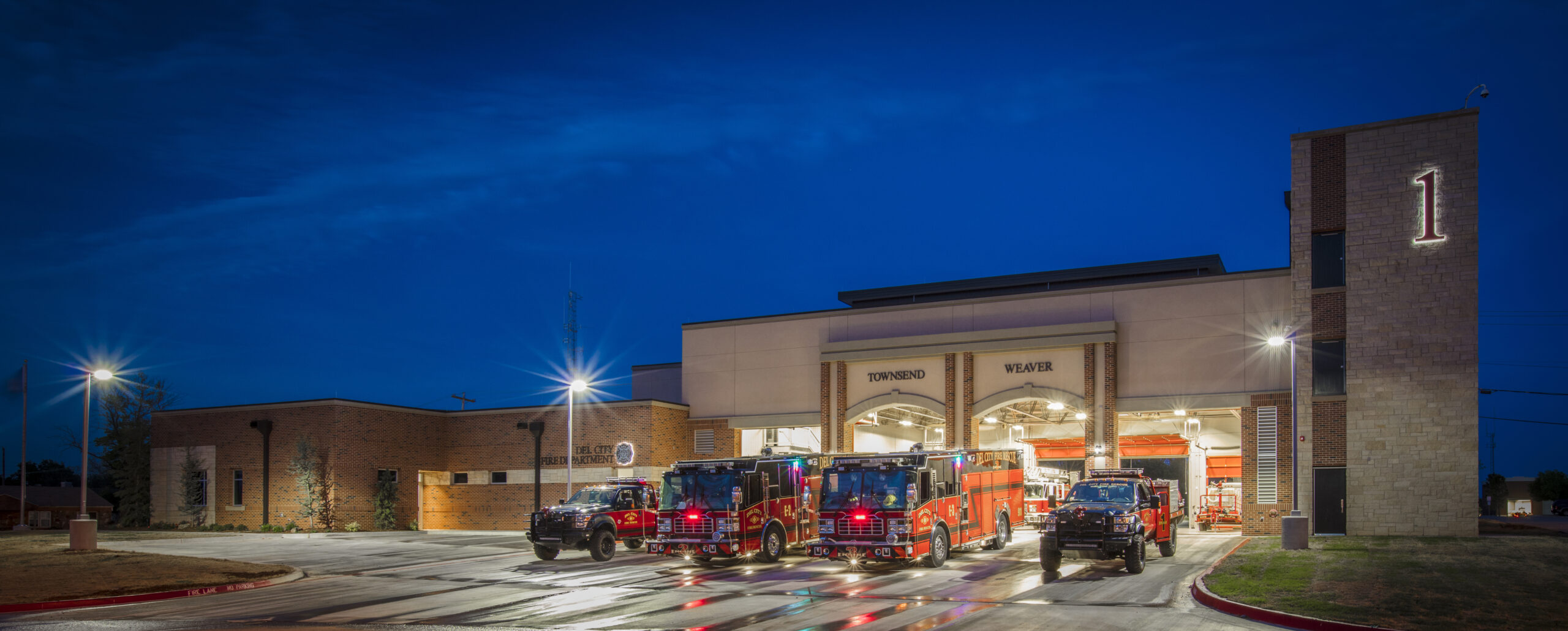 SAF 0085-94 Del City Fire Station 1, Del City, OK